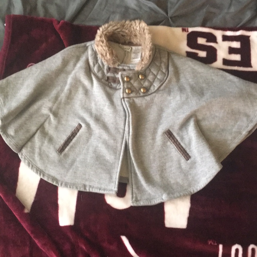 Little girls poncho